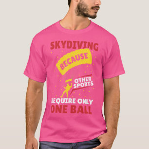 Camiseta Paracaidista Skydiver Idea Skydiv