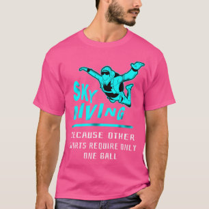 Camiseta Paracaidista Skydiver Idea Skydiv