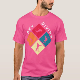 Camiseta Paracaidista Vuelo con Traje de Ala Paracaidismo S