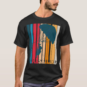 Camiseta Paracaile Parasail Parasaile de estilo retro de lo