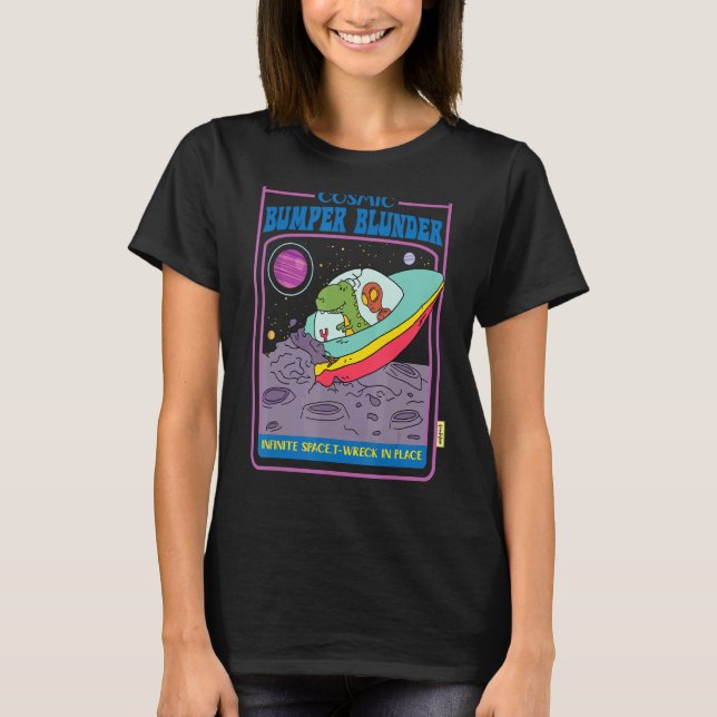 Camiseta Parachoque Cósmico Blunder Infinito Desperdicio Es (Anverso)