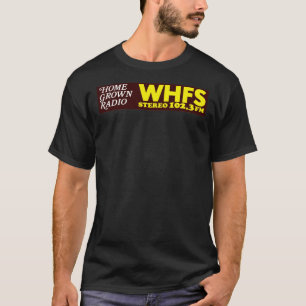 Camiseta PARACHOQUE de estación de radio alternativa WHFS 1