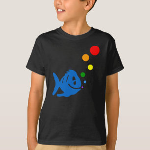 Camiseta parachoques de arco iris