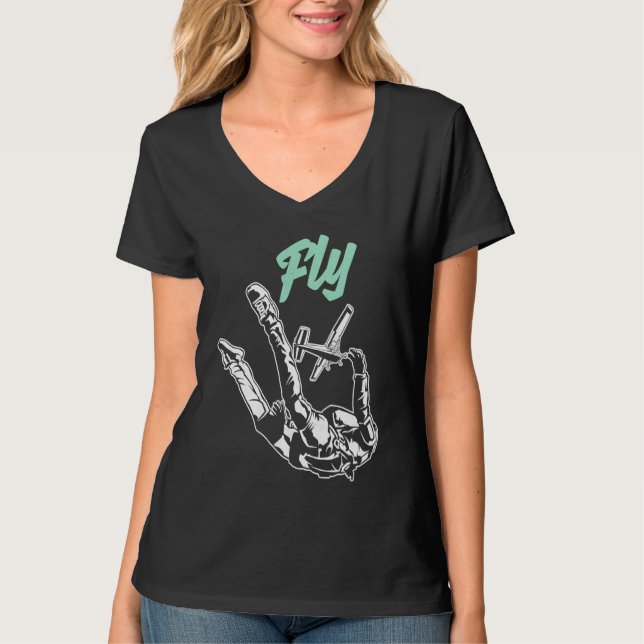 Camiseta Parachute Skipping Paraglider (Anverso)