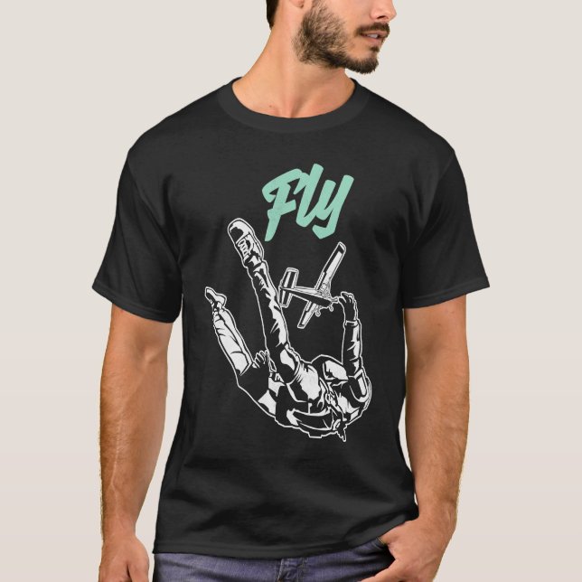 Camiseta Parachute Skipping Paraglider (Anverso)