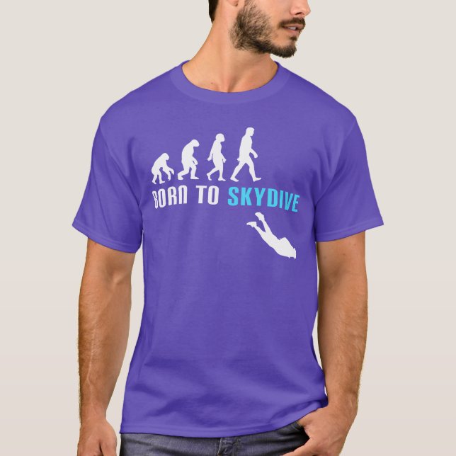 Camiseta Parachute Sky Hang Glider Air Sport friends (Anverso)