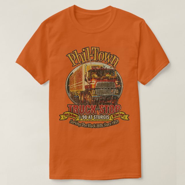 Camiseta Parada de camiones de PhilTown (Diseño del anverso)