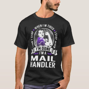Camiseta Parada del controlador de correo cuando termine