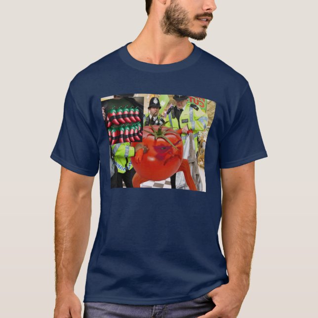 Camiseta Parada del poli (Anverso)