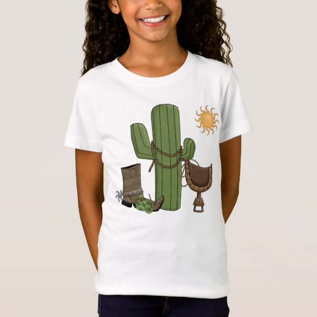 Camiseta Parada del resto del vaquero de la serpiente de (Anverso)