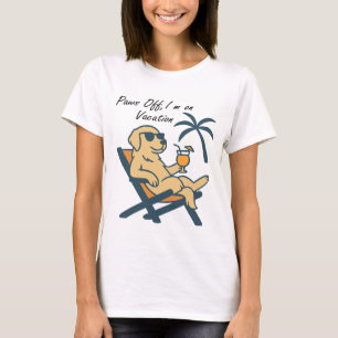 Camiseta Paradas, estoy de vacaciones.