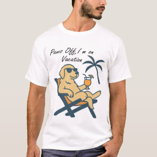 Camiseta Paradas, estoy de vacaciones.