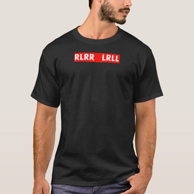Camiseta Paradiddle Drummer músico tamboreando banda de mar (Anverso)