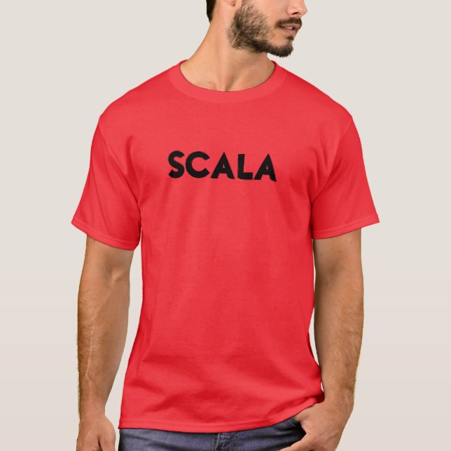 Camiseta Paradigmas de Scala (Anverso)