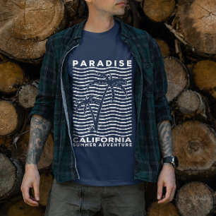 Camiseta Paradise California Beach Summer Adventure