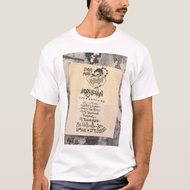 Camiseta Paradise Garage Flyer (Anverso)