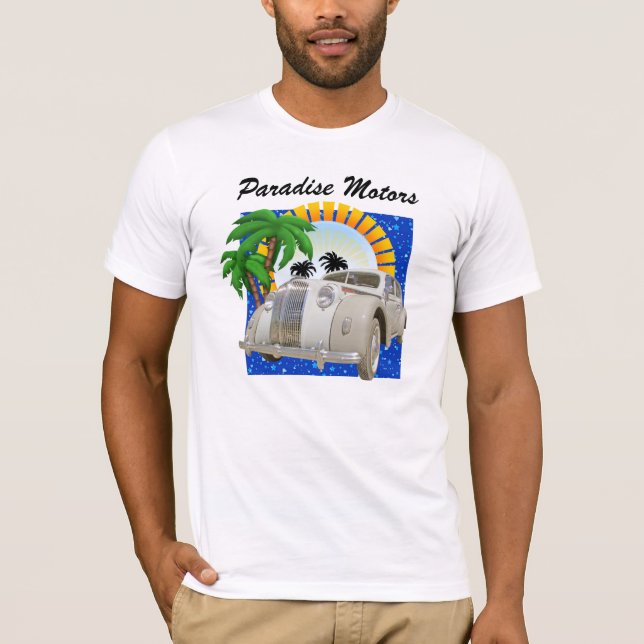 Camiseta Paradise Motors - SRF (Anverso)