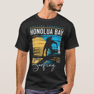 Camiseta Paradise Su Retro Honolua Hawaii Surfers