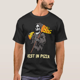 Camiseta Paradisíaco comiendo pizza Slice un descanso en pi