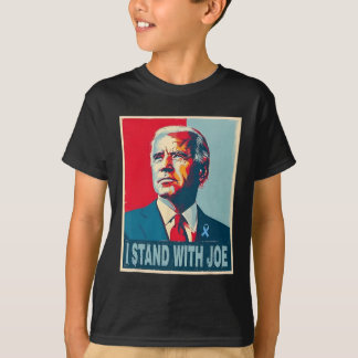 Camiseta Parado Con La Declaración De Campaña De Joe Suppor