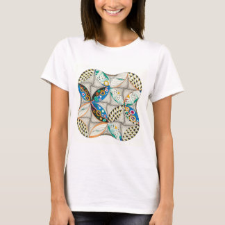 Camiseta Paradoja #4, diseño dibujado a mano inspirado en Z