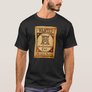 Camiseta Paradoja cuántica viva o muerta de Schrodinger