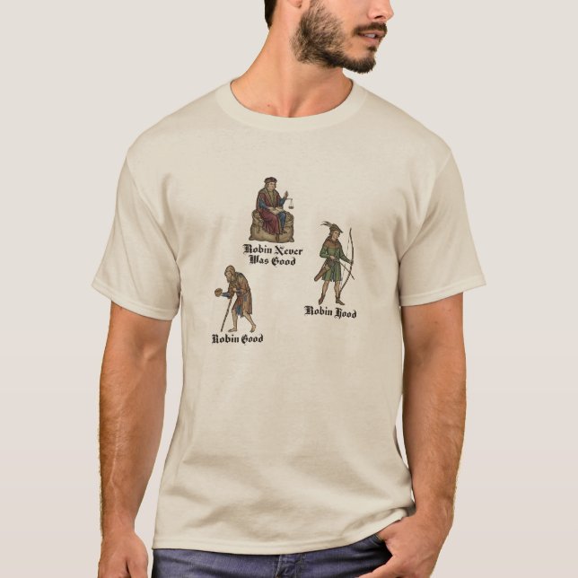 Camiseta Paradoja de Robin: Una lección medieval sobre el é (Anverso)