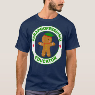 Camiseta Paraeducador profesional Navidad