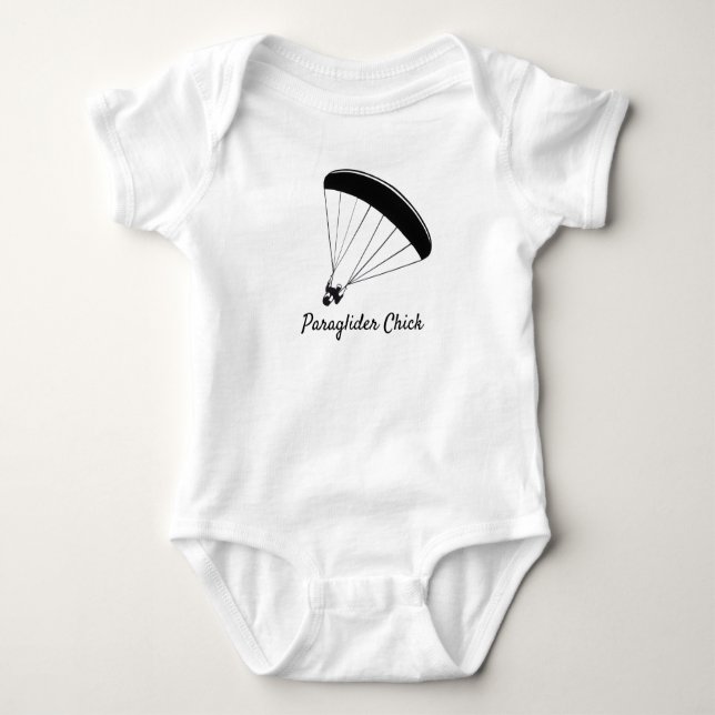 Camiseta Paraglider Chick Raglan Tee (Anverso)