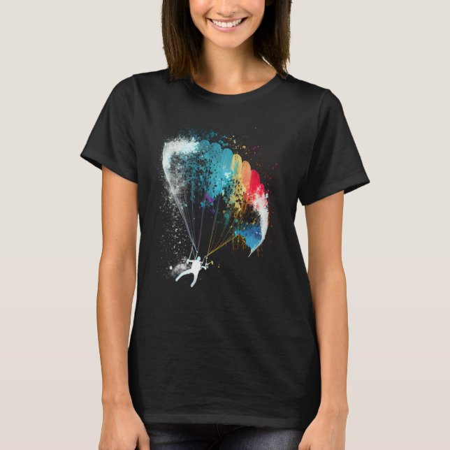 Camiseta Paraglider paragliding  paragliding paraglider fly (Anverso)