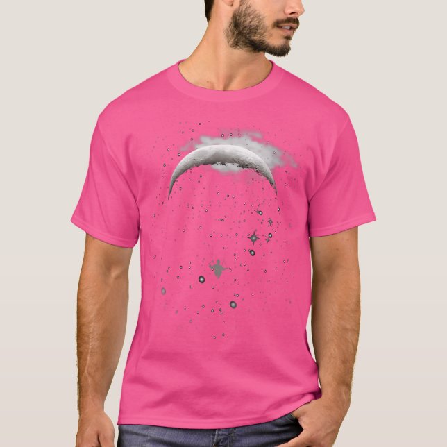 Camiseta Paragliding Fly To The Moon (Anverso)