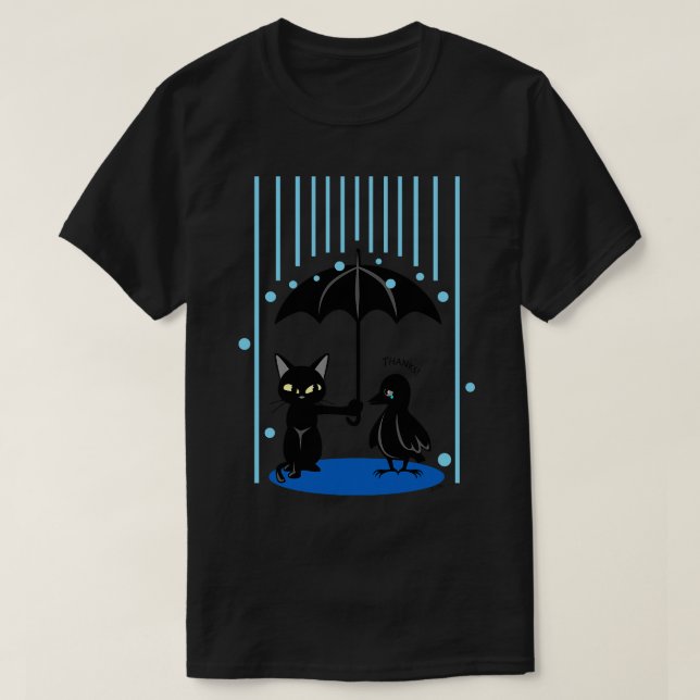 Camiseta Paraguas (Diseño del anverso)