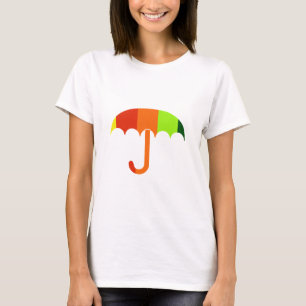 Camiseta Paraguas arcoiris
