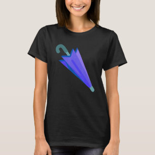 Camiseta Paraguas cerrados con traje de paraguas