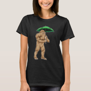 Camiseta Paraguas de Bigfoot Halloween