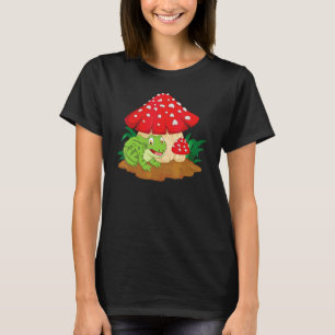 Camiseta Paraguas de hongo de rana  Gráficos de ranas linda