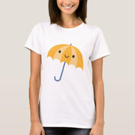 Camiseta Paraguas de Kawaii
