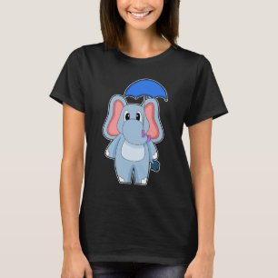 Camiseta Paraguas de la lluvia de elefantes
