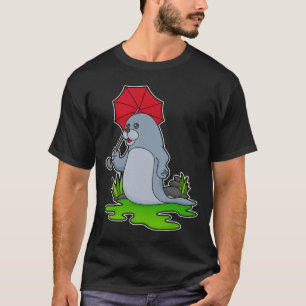Camiseta Paraguas de lluvia de focas