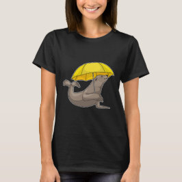Camiseta Paraguas de lluvia de focas