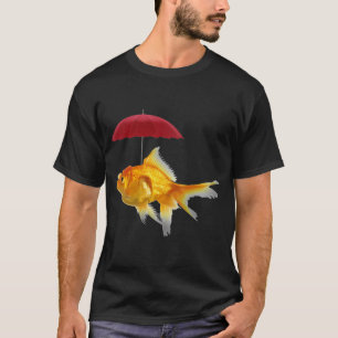 Camiseta paraguas de peces