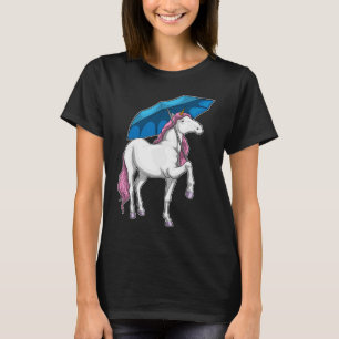 Camiseta Paraguas de Unicorn
