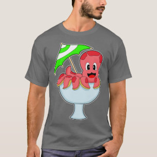 Camiseta Paraguas Octopus Fiesta Cocktail