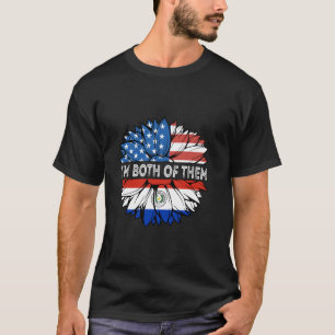 Camiseta Paraguay Soy Ambos EEUU Girasol Paraguayo