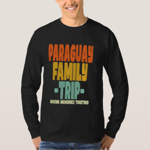 Camiseta Paraguay: Vacaciones de viaje familiar Paraguay