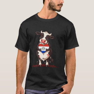 Camiseta Paraguay Vaquilla Linda Corazón Orgullo Paraguayo