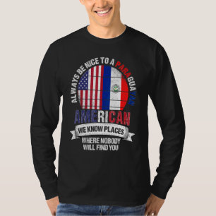 Camiseta Paraguayo Americano Conocemos Lugares Donde Paragu
