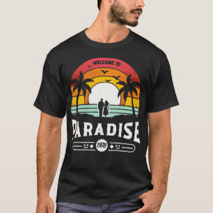 Camiseta Paraíso 1978 Estilo de época