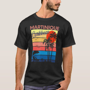Camiseta Paraíso Caribeño Martinico Hermosa Playa Oceánica