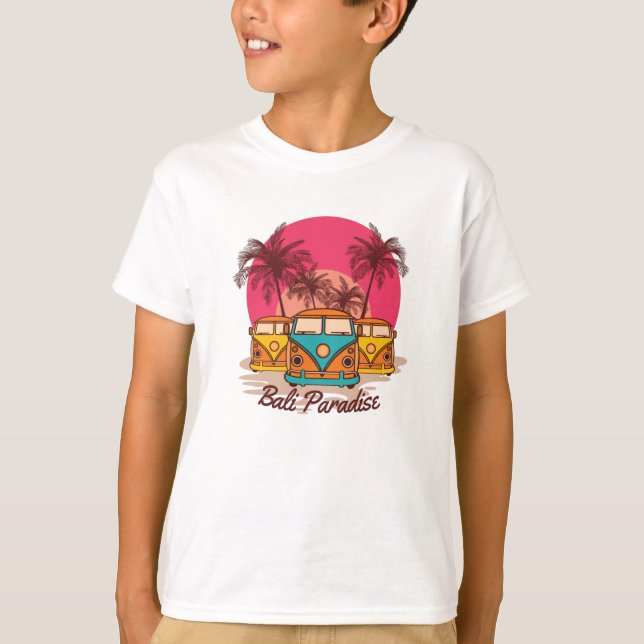 Camiseta Paraíso de Bali (Anverso)